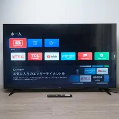 TCL 55P79B 55インチ 4Kスマート液晶テレビ - メルカリ
