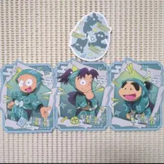 ⑩ 忍たま乱太郎 トラベルステッカー 乱太郎　きり丸　しんべヱ