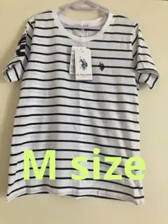 US.POLO アッスン　ボーダーTシャツ