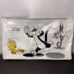 Tweety and SVLVESTER(トゥイーティー)ポーチ アンティーク