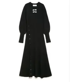 LILY BROWN チャイナディティールニットワンピースLWNO214212