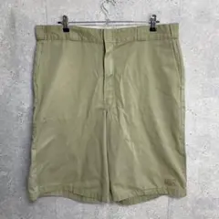 ディッキーズ　ハーフパンツ　カーキチノパン　ショーツ　ビックサイズW40