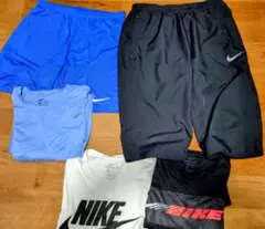 NIKE　Dri-FIT　ハーフパンツ　Tシャツ　5点まとめ売り　L XL