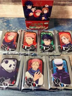 呪術廻戦 まるかく缶バッジ　人気商品　入手困難　新品　7点セット　五条先生