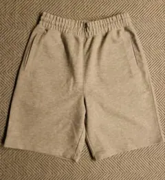 【美品】UNIQLO :C スウェットワイドショーツ 2025モデル M　グレー