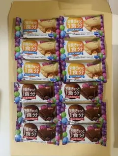 グリコ バランスオンminiケーキチーズケーキとチョコブラウニー合計12コのサムネイル