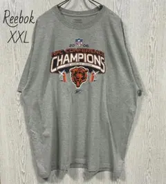 y453【Champion】プリントロゴTシャツ【メンズXL】グレー - メルカリ