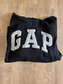 GAP ブラック フード付きパーカー