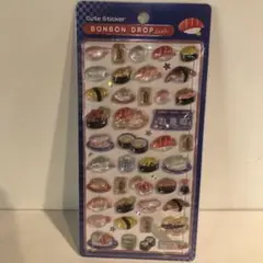 BONBON DROP ボンボンドロップシール　和柄　寿司 すし 新品未開封