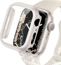41mm アップルウォッチ 8 7 保護ケース Starlight 装着簡単