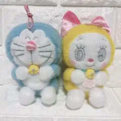 最終値下げ‼️ドラえもん・ドラミちゃん かわいいぬいぐるみマスコット２点セット