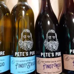 Pete's Pure ワイン 4本セット 750mlのサムネイル
