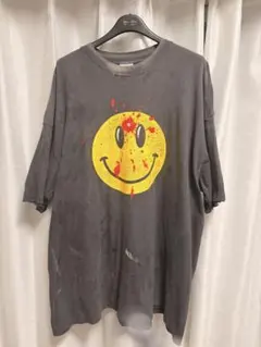 READYMADE レディメイド SMILE スマイルTシャツ ぶち抜き 管理2のサムネイル