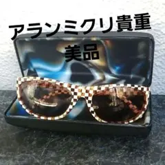 アランミクリ、サングラス！市松チェック