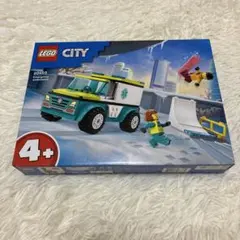 新品 未開封 LEGO CITY 60403 救急車とスノーボーダー レゴシティ