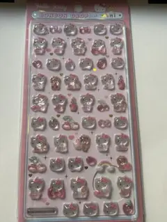 ボンボンドロップシール　ミニ　サンリオ　キティ　ピンク　正規品