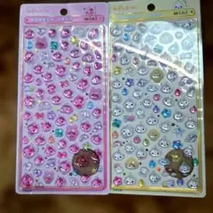 新品未開封　しずくちゃん ボンボンドロップシール mini 2種セット