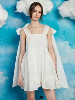 sister jane】Yarrow Midi Dress IVORY - メルカリ