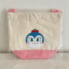【アンパンマンミュージアム限定・新品】コキンちゃん コップ入れ＆ワッペン セット