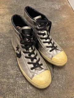 希少コラボ コンバース×ジョンバルベイトス レザーハイカット 29cmスニーカー