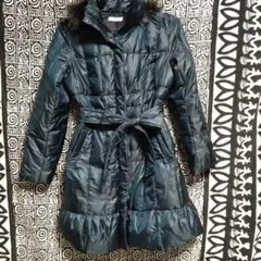 お値下げ　THEORIA ダウンコート　ダークグリーン