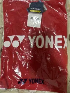 新品テニスシャツ　レッド