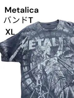 美品　Metallica メタリカ　バンドT XL 総柄