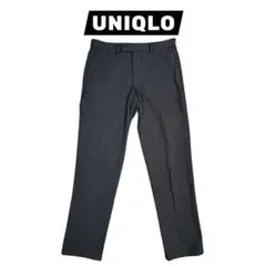 ユニクロ 79cm ヒートテック スマートスリムフィットパンツ グレンチェック