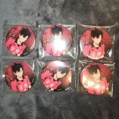 匿名配送 ハイキュー ゴミ捨て場の決戦展 トレーディング缶バッジ 黒尾 6点