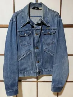 70s Wrangler 124mj 42 デニムジャケット 襤褸 フェード - メルカリ