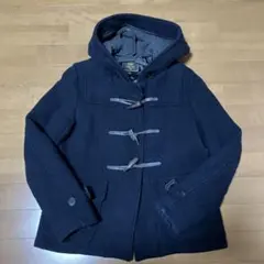 フリークスストア ネイビー ダッフルコート フード付き