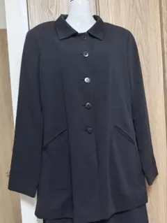 アニエスベー★ネイビー★スカートスーツ★Lサイズ