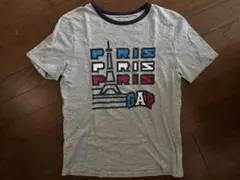 ギャップ　Paris プリント Tシャツ グレー 160cmのサムネイル