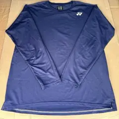 YONEX ロングTシャツ(ネイビー) サイズXO