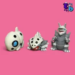 立体ポケモン図鑑 第3集 ココドラ コドラ ボスゴドラ 3体セット - メルカリ