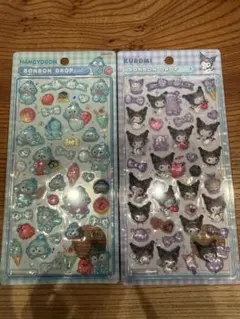 ボンボンドロップシール　サンリオ　第二弾　ハンギョドン　クロミ