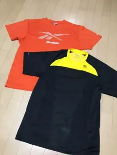 メンズL 二枚セット　ウィルソン　リーボック　ドライメッシュティシャツ