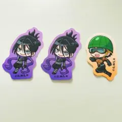 ワンパンマントレーディングコレクトステッカー　３枚セット　バラ売り不可