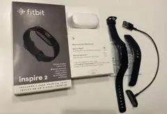 Fitbit Inspire 2 本体 ブラック 付属品あり