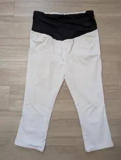 マタニティパンツ ホワイト　M
