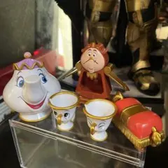 美女と野獣キャラクターフィギュア5セット