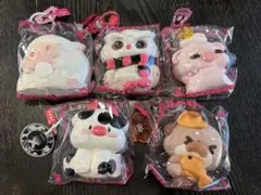 【メロジョイ】　Mellojoy アニマル　スクイーズ　5個セット