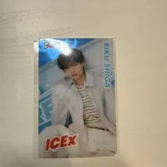 ICEx 志賀李玖 クリアトレカ　トレカ　FRESH!!　ラキドロ