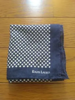 【Ralph Lauren】ヴィンテージ ドット柄ハンカチのサムネイル