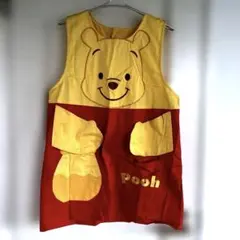 ディズニー くまのプーさん エプロン　保育士
