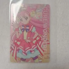 プリキュアオールスターズ　キラキラカードグミ　キュアワンダフル　P01　⑥