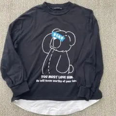 重ね着風　ロンT 130