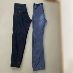 フィールドコア　デニムカーゴパンツ　S 2本セットのサムネイル