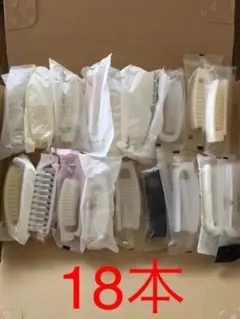 新品未使用　使い捨て　ホテル　旅館　アメニティ　ヘアブラシ　コーム　18本