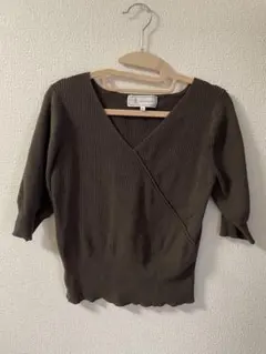 ROPE' PICNIC（ロペピクニック）　Vネックリブニット　38 Mサイズ